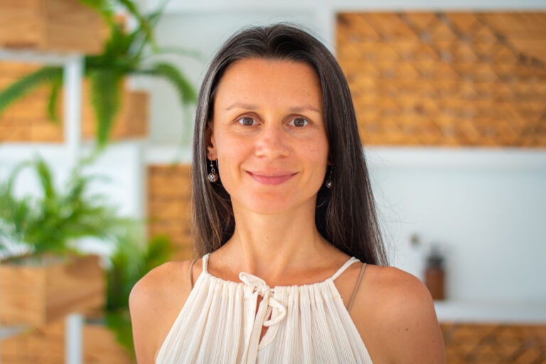 Sejas joga. Pasniedzēja