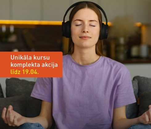 Kursu komplekts “Apzinātība, meditācija”